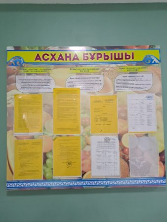 МЕКТЕП АСХАНАСЫНЫҢ ЖҰМЫСЫ