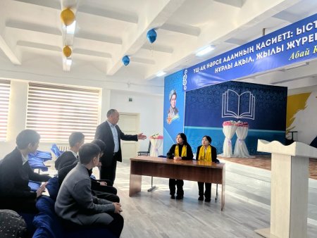 Ұлттық пікірсайыс турнирінің мектепішілік іріктеу кезеңін өткізді.