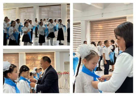 «Жас Ұлан» балалар мен жасөспірімдер ұйымына мүшелікке қабылдау