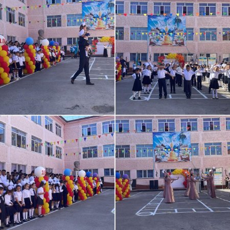 "Мектебім мейірім-мекені!" 1 қыркүйек-Білім күні