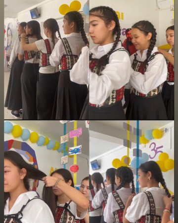 "БҰРЫМДЫ ҚЫЗ" челленджі